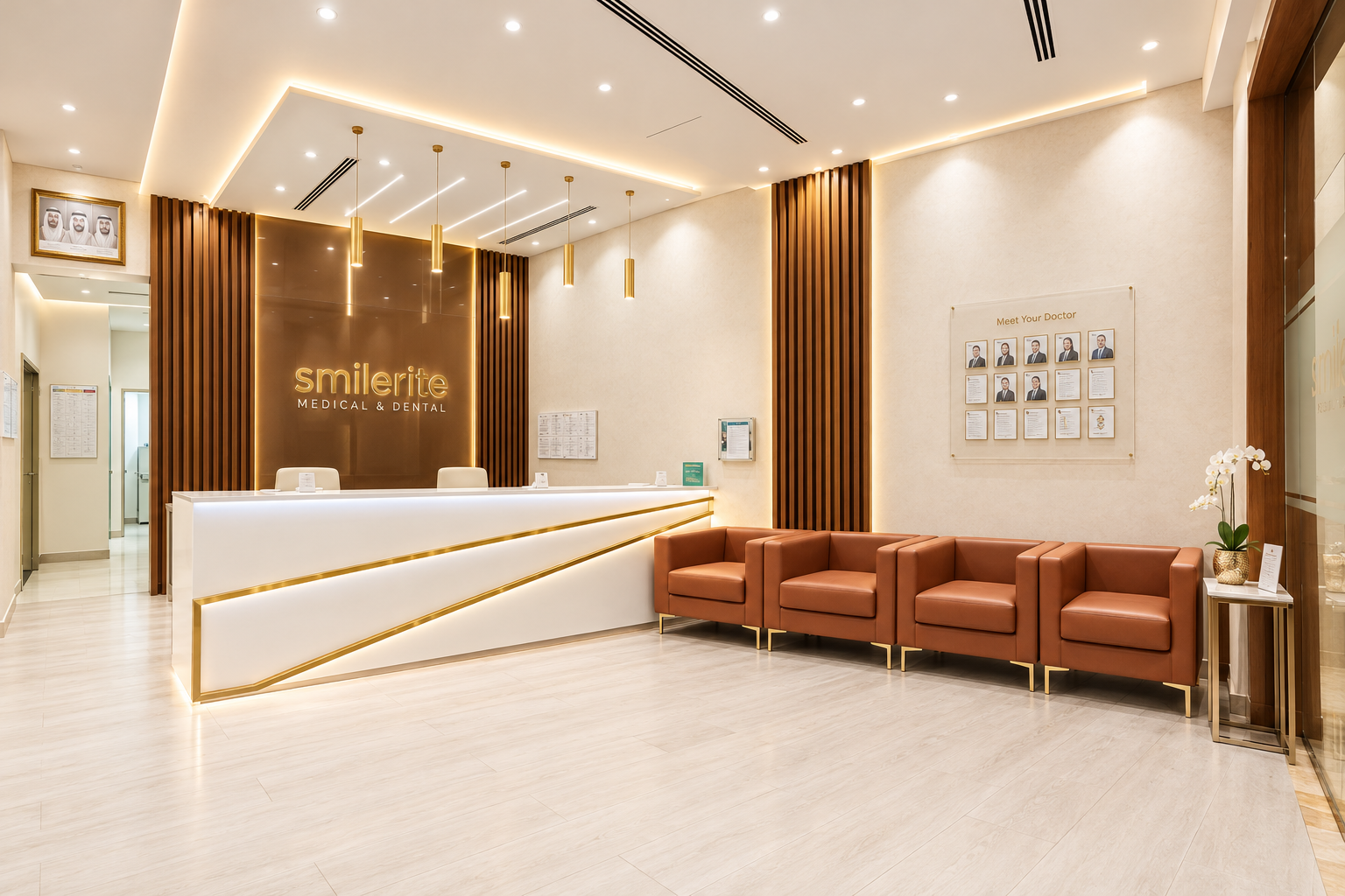 SmileRite clinic reception area
